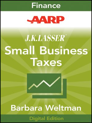 cover image of AARP J.K. Lasser's Small Business Taxes 2010